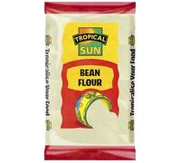 Tropical Sun Bean Flour 1.5kg, (Pack of 6), Ground Black-Eye Bean Flour for Cooking, Thickening Soups and Stews, Traditional African and Caribbean Recipes