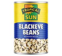 Tropical Sun Blackeye Beans Tins 400 g (Pack of 12)