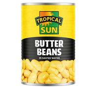 Tropical Sun Butter Beans 400 g (pack of 6)
