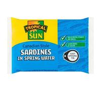 Tropical Sun Canadian Style Sardines In Spring Water 106g