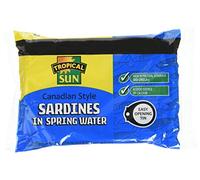 Tropical Sun Canadian Style Sardines in Spring Water (Pack of 12)