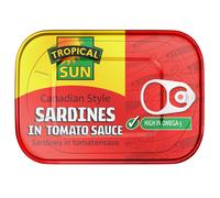 Tropical Sun Canadian Style Sardines In Tomato Sauce