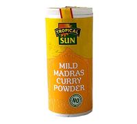 Tropical Sun Caribbean Mild Curry Powder - Authentic Blend with Turmeric, Cumin andSpices - 100g