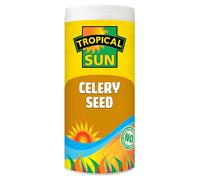 Tropical Sun Celery Seed - 100g - Natural Sprinkle Seasoning for Soups, Stews, Sauces & Roasted Dishes - No Artificial Additives