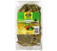 Tropical Sun Cinnamon Leaves | 100% Dried Natural Leaves | Perfect for Herbal Tea and Culinary Uses | 20g (Pack of 1)