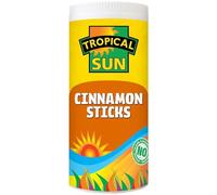Tropical Sun Cinnamon Sticks - Aromatic Whole Cinnamon Quills for Baking, Cooking, and Teas - 30g