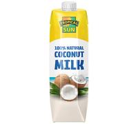 Tropical Sun Coconut Milk Natural Tetra 1L