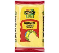 Tropical Sun Cornmeal Coarse 1.5kg (Pack of 6), Coarse Ground Cornmeal Polenta Made from 100% Plate Maize, Ideal for Dumplings, Thickening, Cooking and Traditional Recipes
