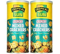 Tropical Sun Crunchy Mixed Crackers (Salty, Sweet + Umami!), 150G (Pack of 2)