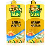 Tropical Sun Garam Masala - Traditional Indian Spice Blend for Curries, Rice & Marinades, Adds Warmth & Depth to Dishes, 80g Jar (Pack of 2)