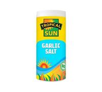 Tropical Sun Garlic Salt 100g x 1 - Caribbean Seasoning for Cooking, Grilling, Roasting and Flavour Enhancement with Welari Thank You Card | (1 Pack)
