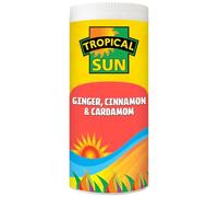 Tropical Sun Ginger, Cinnamon & Cardamom - 90g - Aromatic Blend of Sweet & Spicy Flavours - Perfect for Baking, Desserts, Teas & Curries - No Artificial Additives