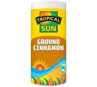 Tropical Sun Ground Cinnamon - 80g - Pure Cinnamon Spice for Baking, Curries & Desserts - No Artificial Additives - Warm, Aromatic Flavour