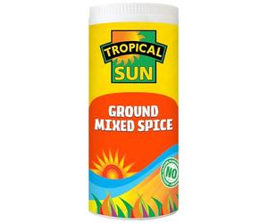 Tropical Sun Ground Mixed Spice - Sweet & Savoury Blend for Baking, Curries & Sauces - Coriander, Cinnamon, Cloves - 80g