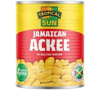 Tropical Sun Jamaican Tinned Ackee 540g (Pack of 6) - Made in Jamaica, Rich in Vitamin C