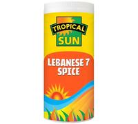 Tropical Sun Lebanese 7 Spice - 100g - Traditional Bharat Blend for Middle Eastern & West African Cooking - No Artificial Additives