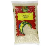 Tropical Sun Long Grain Rice | Extra Super Quality for Fluffy Dishes, Ideal for Jollof, Biryani & Vegan Meals, Perfectly Separate Grains, Delicious Texture - 2 kg (Pack of 6)