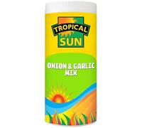 Tropical Sun Onion & Garlic Mix - 100g - Aromatic Seasoning Blend for Soups, Stews & Marinades - Time-Saving Kitchen Essential