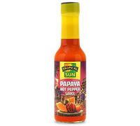 Tropical Sun Papaya Hot Pepper Sauce, 150ml (Pack of 6)