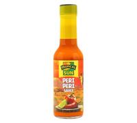 Tropical Sun Peri Peri Sauce 150ml x 1 - Spicy Chilli Blend, Zesty Marinade, Condiment for Chicken, Seafood, Grills, Dips with Welari Thank You Card | (1 Pack)