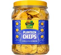 Tropical Sun Plantain Chips Chilli Lemon 450g