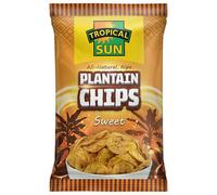 Tropical Sun Plantain Chips Sweet 70g