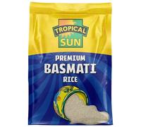 Tropical Sun Premium Basmati Rice 2KG | Long Grain White Rice | Distinct Aroma, Fluffy Texture & Superior Taste | Perfect for Biryani, Curry, Pilaf, Stir Fries & Everyday Meals