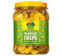 Tropical Sun Salted Plantain Chips, 450g (Pack of 1)