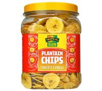 Tropical Sun Sweet Chilli Flavour Plantain Chips, 450g (Pack of 1)