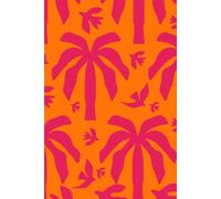 Tropical Sunset Palms Notepad - Bold Island Vibes | 150 Lined Pages | Glossy Cover | Summer Vacation Notebook | For Summer Travelers & Beach Lovers