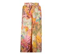 Tropical Trousers- female- Desigual- Wide Trousers- Multicolor- L- Trousers L