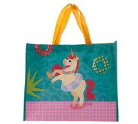 Tropical Unicorn Design High Quality Reusable Shopper Tote Bag