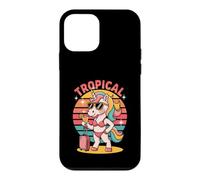 Tropical Unicorn Summer Vacation Sunset Vibes Case for iPhone 12 mini