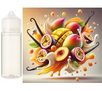 Tropical Velvet Bliss - Passion Fruit-Peach-Mango-Vanilla Flavor Concentrate - Vegan - Sasami - 100ml