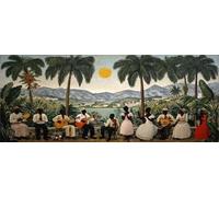 Tropical Vibes Diamond Art Kits Adults Large 5D Africa Diamond Painting Kits, DIY Full Drill Crystal Art Rhinestone Embroidery Cross Stitch Arts and Crafts for Adults 31.5x15.7 Inch/80x40 cm -LR378