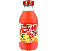 Tropical Vibes Fruit Punch Drink, Exotic Flavors, Refreshing Summer Drink, Pack of 15.