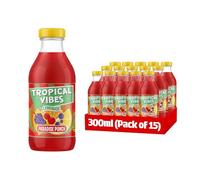 Tropical Vibes Lemonade Paradise Punch Drink, Exotic Flavours, Refreshing Summer Drink, Pack of 15