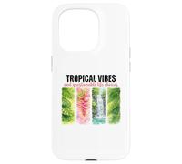 Tropical Vibes Questionable Life Choices Art Case for iPhone 15 Pro