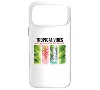 Tropical Vibes Questionable Life Choices Art Case for iPhone 17 Pro Max