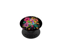 Tropical Volleyball Hibiscus Flower Splash PopSockets Adhesive PopGrip