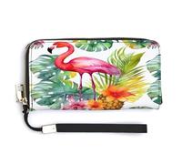 Tropical Watercolor Pineapple Flamingo Fashion Shopping Tote Bag,Designer Shoulder Handbags,Womens Purse Handbags,Hobo Bags Cute Storage Bag for Women, Style, 20.0*10.5cm