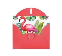 Tropical watercolor pineapple Flamingo Greeting Cards Blank Note Cards with Envelopes Happy Birthday Card Thank You Card Wedding Party Invitation Cards for All Occasions 4x6 Inch