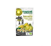 Tropical Wholefoods Organic Chewy Banana Chips 150g