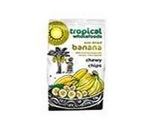 Tropical Wholefoods Chewy Bananas Chips 150 g (Pack of 7)