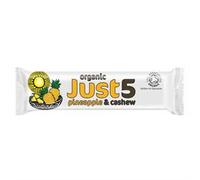 Tropical Wholefoods Vegan Organic Pineapple & Cashew Bar 40g