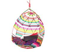 Tropicalia Cocoon Swinging nest Multicolor with 5 pillows Moroso