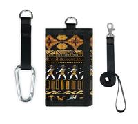TropicalLife Ancient Egypy Print Wallet Slim Small Pocket Money Organisers Bag Lightweight Portable Change Purse