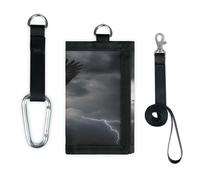 TropicalLife Animal Eagle Wallet Slim Small Pocket Money Organisers Bag Lightweight Portable Change Purse