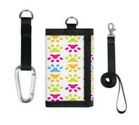 TropicalLife Colorful Cute Dog Paws Print Wallet Slim Small Pocket Money Organisers Bag Lightweight Portable Change Purse