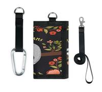 TropicalLife Cute Sloth Wallet Slim Small Pocket Money Organisers Bag Sloth Print Lightweight Portable Change Purse